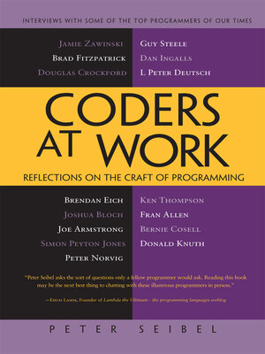 cover image of Coders at Work
